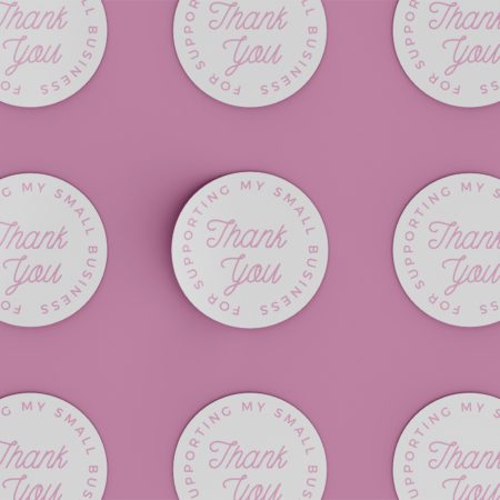 Printable DIY Thank you Stickers Archives - Studiobreezie
